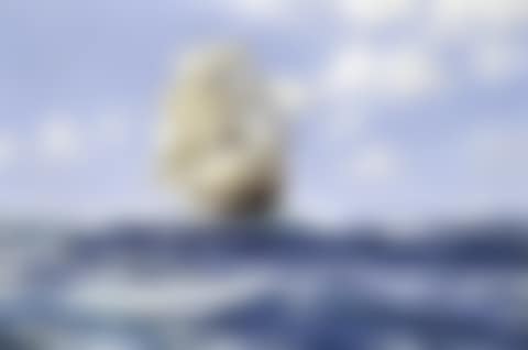 The beautiful Melbourne clipper Oberon running for home before the wind (preview)