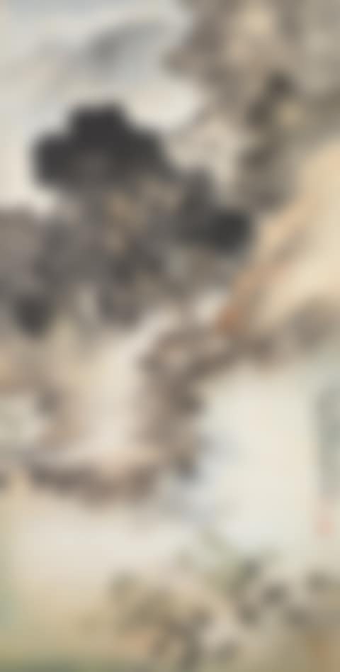 LOTUS POND IN MIST AND RAIN (preview)