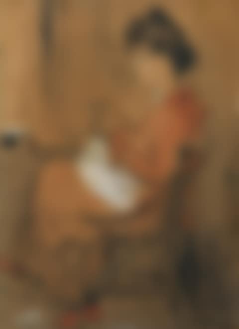 FEMME ASSISE COUSANT (preview)