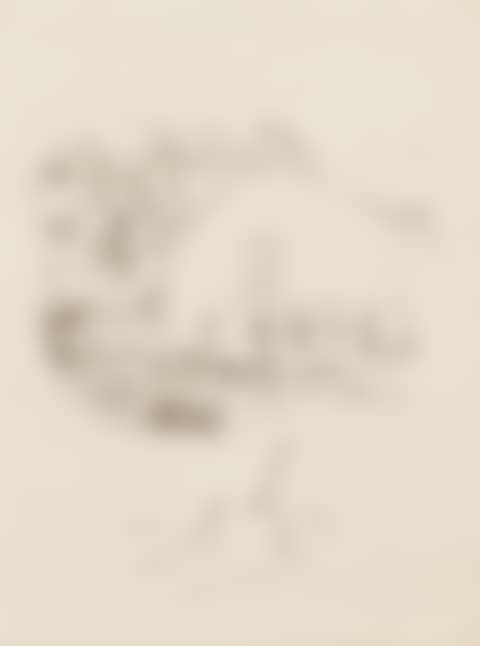 MAISON EN BORD DE MER, SUJET NON RETENU POUR UNE ILLUSTRATION POUR L'OUVRAGE DE LAUTRÃAMONT LES CHANTS DE MALDOROR (preview)