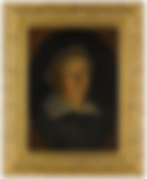 PORTRAIT OF A BOY BY CANDLE LIGHT (preview)