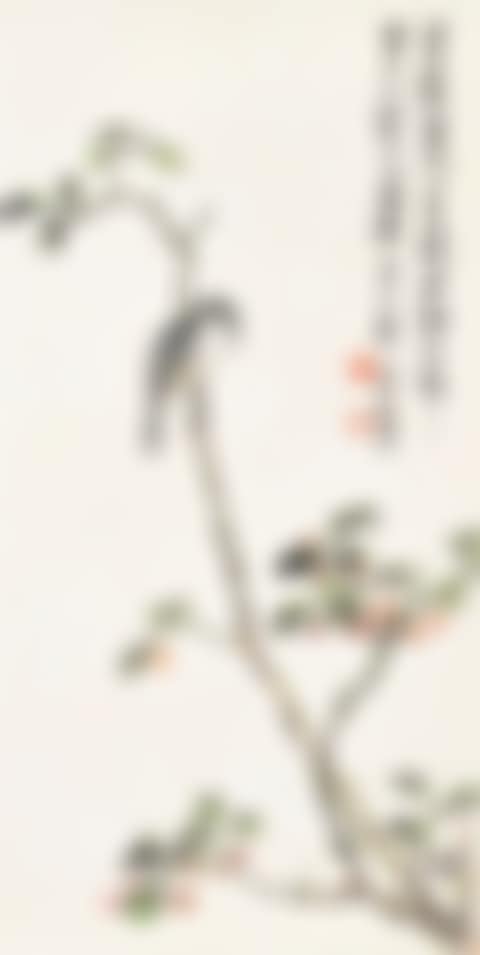 BIRD BY THE FRUIT TREE (preview)