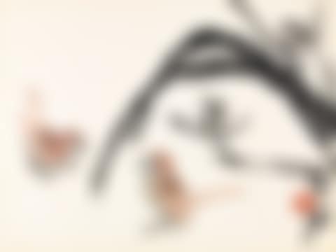 SPARROWS BY THE ORCHID (preview)