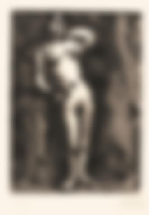 NU ACCOUDÉ (B. 1190; BA. 1159) (preview)