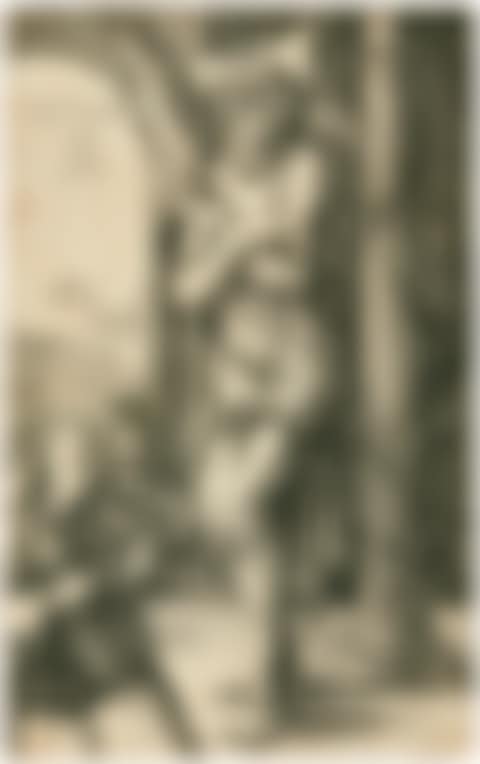 THE MAN OF SORROWS STANDING BY THE COLUMN (BARTSCH, MEDER, HOLLSTEIN 3) (preview)