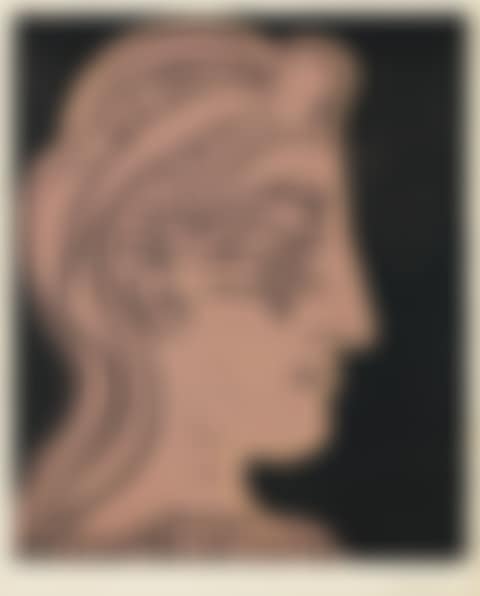 Tête de femme (de profil) (Head of a Woman - in Profile) (preview)