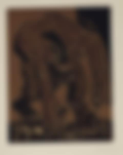 Femme nue cueillant des Fleurs (preview)