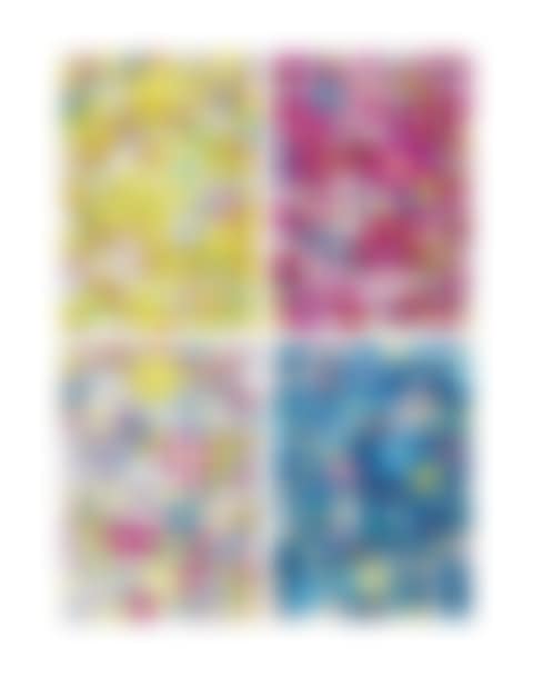 An Homage to Yves Klein, Multicolor D; An Homage to Manogold 1960 D; An Homage to IKB 1957 D; and An Homage To Monopink 1960 D (preview)