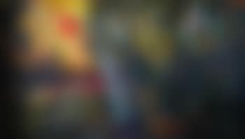 Sunset in a woodland scene (preview)