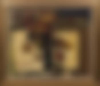 Still life with a black bottle (preview)