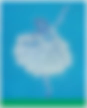 Ballerina (nach Degas, blau) (preview)