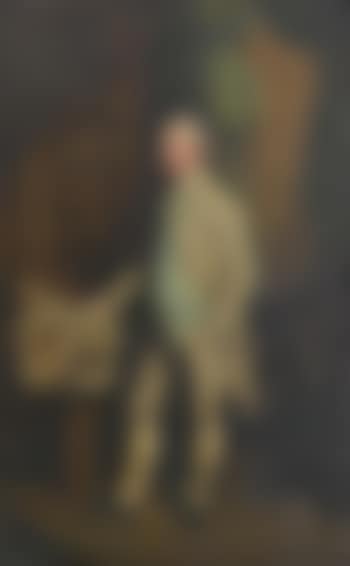 Portrait de William, 6th Earl of Craven, tenant la plan du Manoir de Benham (preview)