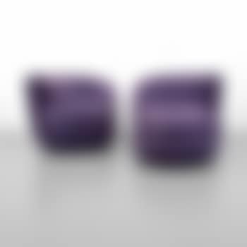 Corkscrew swivel chairs and ottoman , (preview)