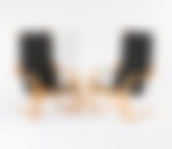 Two '33/E 406' armchairs , (preview)