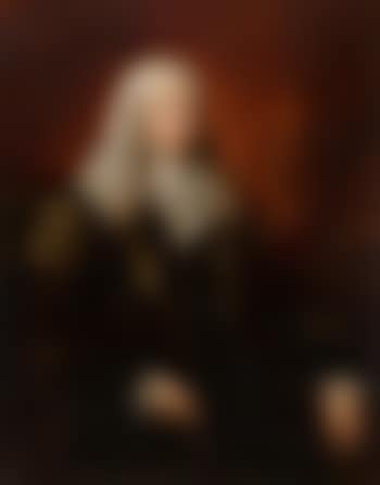 Portrait of Lord Langdale, wearing Judge's robes, three-quarter length, seated, holding his spectacles (preview)