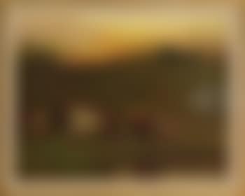 Cows at sunset (preview)