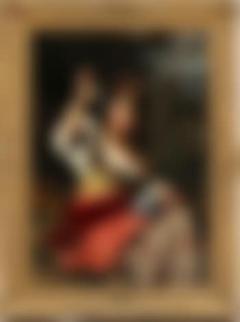 Girl blowing bubbles (preview)