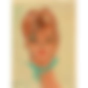 Portrait of Woman with Green Ribbon (preview)