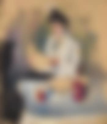 Portrait de la mère de l'artiste lisant (preview)