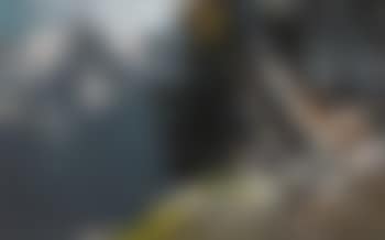 Gebirgslandschaft mit Bäumen (preview)