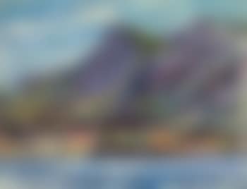 The lake shore near Montreux (preview)
