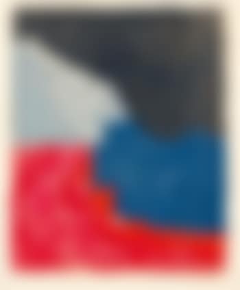 Composition in red, grey and black (preview)