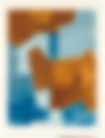 Composition in blue and red (preview)