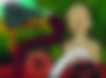 Komposition med buste (Composition with a portrait bust) (preview)