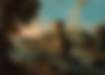 Paesaggio della Campagna Romana, con il Mausoleo Tivoli Plautii e pastori (preview)