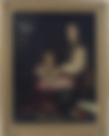 La Madonna insegna a leggere a Gesù Bambino (preview)