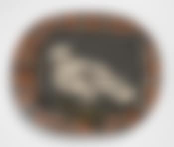 Colombe mate plat rectangulaire (preview)