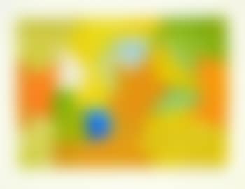 Composition jaune, orange et verte (preview)