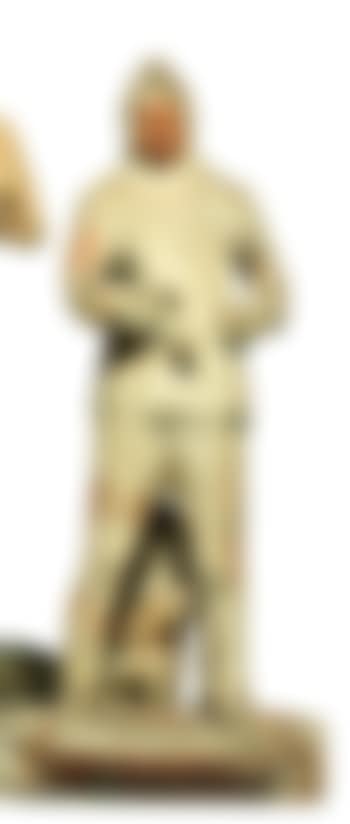 A roche ceramique figure modelled in the shape of an Inuit (preview)
