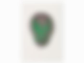 The Dead/Gunmetal Lime Green Skull (preview)