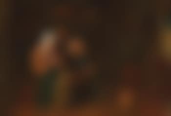 A tavern interior with a woman smoking a pipe (preview)