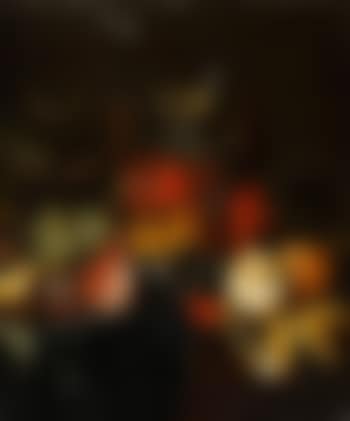 Fruchtstillleben Mit Zinnschale Und Glaspokal (preview)