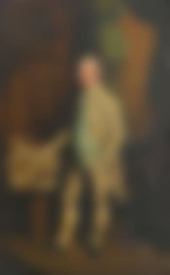 Portrait de William, 6th Earl Of Craven, tenant Le Plan du Manoir de Benham (preview)