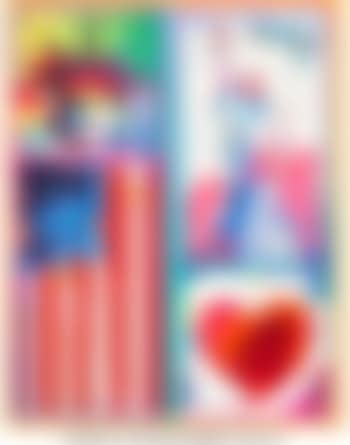 Patriotic Series: Two Liberties, Flag and Heart (preview)