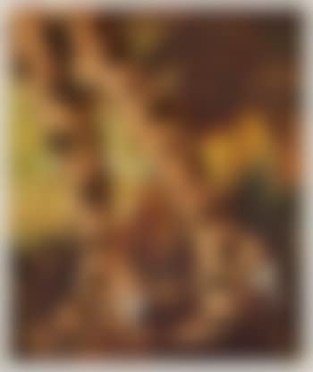 Ohne Titel (Beine mit Damenschuhen vor Anthony van Dyck Charles I (preview)