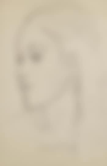 Portrait de jeune fille de profil (preview)