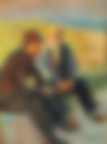 Two fishermen by the sea, Skagen (preview)