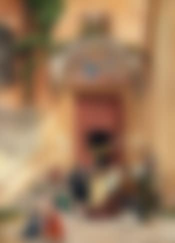 Et romersk kloster (Indgangsportalen til Araceli), munkene hentes til en syg (preview)