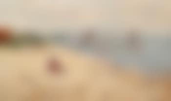 Summer day at Taarbæk beach with a jetty with several bathers (preview)