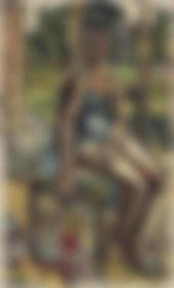 Portrait of a lady, seated by a window (preview)