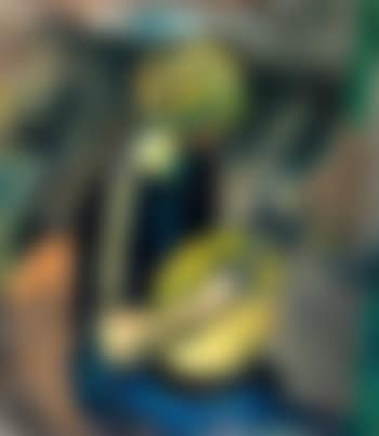 Siddende mandolinspillerske (preview)
