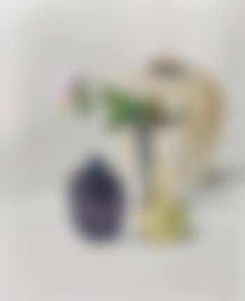 Still Life With Silver Vase And Apple (preview)