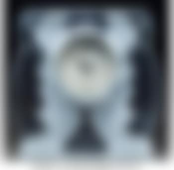 Clear And Frosted Glass Clock , (preview)
