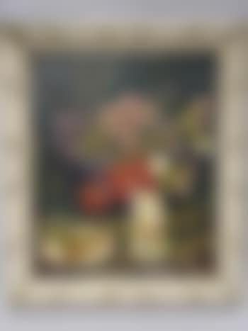 Nature morte au bouquet et à l'assiette (preview)