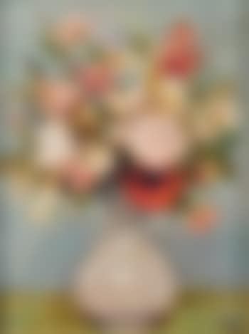 Vase de roses et d'anémones (preview)