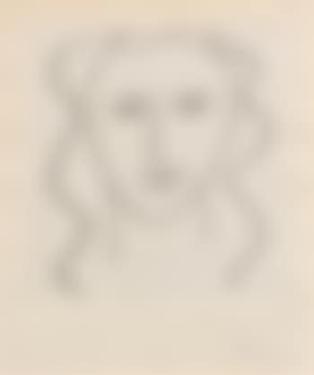 Etude pour Visage-La Vierge, Chapelle de Vence (preview)